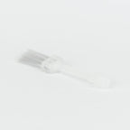 Bosko replacement PVC glue brush with flat bristle head and clear handle, front view on white background
